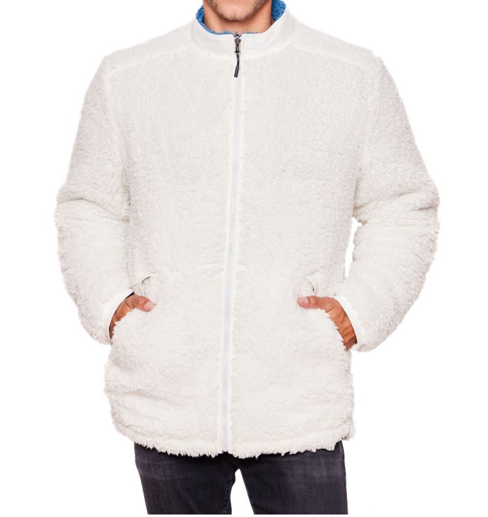 New Reversible Sherpa Jacket Men's Size L